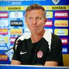 Jesse Marsch, la conferința de presă a Canadei (foto: GOLAZO.ro)