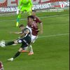 Golul lui Buș din meciul Rapid - Hermannstadt 1-2. Foto: Captură, Prima Sport