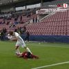 Dragoș Albu, gol spectaculos în CFR Cluj - Hermannstadt (FOTO: captură Prima Sport 1)