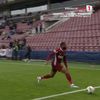 Dragoș Albu, gol spectaculos în CFR Cluj - Hermannstadt (FOTO: captură Prima Sport 1)