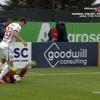 Dragoș Albu, gol spectaculos în CFR Cluj - Hermannstadt (FOTO: captură Prima Sport 1)