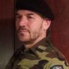 Silviu Ciubotaru, în uniformă militară cu blazonul Italiei (foto: Facebook/Silviu Ciubotaru)