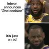 LeBron anunță „a 2-a decizie” - E doar o reclamă