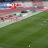 Golul superb înscris de Alexandru Cîmpanu în meciul U Cluj - Botoșani. Foto: Captură, Prima Sport