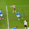 Primul gol marcat de Dennis Man în meciul PSV - Napoli 6-2. Foto: Captură, Prima Sport