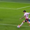 Al doilea gol marcat de Dennis Man în meciul PSV - Napoli 6-2. Foto: Captură, Prima Sport