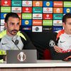 Conferință de presă Elias Charalambous și Juri Cisotti înainte de FCSB - Bologna/ Foto: Iosif Popescu - GOLAZO.ro