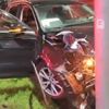 Accidentul provocat de Marian Ilie, căpitanul echipei Cetatea Suceava. Foto: stirisuceava.net