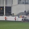 CS Dinamo - FC Dinamo. Bannerele cu agenția de pariuri Mr. Bit, acoperite pe Arcul de Triumf (2).jpg