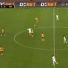 Al doilea cartonaș galben primit de Liam Delap în meciul cu Wolves. Foto: Captură YouTube/Wolves