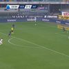 Primul gol marcat de Inter în partida cu Hellas Verona. Foto: Captură YouTube, @seriea
