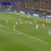 Golul lui Erling Haaland din meciul Manchster City - Borussia Dortmund. Foto: Captură YouTube/Prima Sport