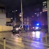 Incidentele dintre fanii lui Rayo Vallecano și Lech Poznan. Foto: Captură X/JUPOL