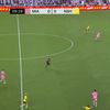 Primul gol marcat de Lionel Messi în Inter Miami - Nashville, 4-0. Foto: Captură X/@MenInBlazers
