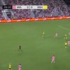 Primul gol marcat de Lionel Messi în Inter Miami - Nashville, 4-0. Foto: Captură X/@MenInBlazers