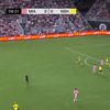Primul gol marcat de Lionel Messi în Inter Miami - Nashville, 4-0. Foto: Captură X/@MenInBlazers
