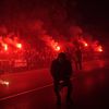 Ultrașii de la BH Fanaticos, protest la Bosnia - România (FOTO: GOLAZO.ro)