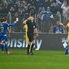 Denis Drăguș, eliminat în Bosnia - România 3-1 (FOTO: Raed Krishan / GOLAZO.ro)