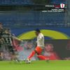 Fază controversată în meciul Metaloglobus - Hermannstadt 1-1. Foto: Captură, Prima Sport