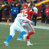 Patrick Mahomes, accidentare gravă în NFL (foto: captură CBS Sports)