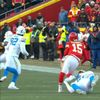 Patrick Mahomes, accidentare gravă în NFL (foto: captură CBS Sports)