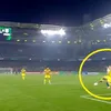 Penalty-ul făcut de Houri în prelungiri. Captură Prima Sport