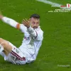 Penalty-ul neacordat de Istvan Kovacs la Hromada Foto captura ecran Prima Sport .jpeg