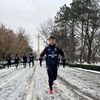 Antrenament în parc la Metalul Buzău