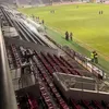 Gazonul de pe stadionul Giulești, înainte de meciul Rapid - Metaloglobus. Foto: GOLAZO.ro
