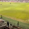 Gazonul de pe stadionul Giulești, înainte de meciul Rapid - Metaloglobus. Foto: GOLAZO.ro