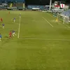 Golul marcat de Eduard Florescu în meciul Farul - Hermannstadt 1-1. Foto: Captură Prima Sport