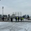 Au început lucrările la noul stadion Dinamo. Foto: Facebook/CS Dinamo București
