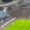 Scenografia fanilor lui Marseille, înainte de partida cu Liverpool. Foto: Captură „X”, @georgeboxall22