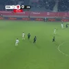 Moment tensionat în timpul meciului Hermannstadt - Dinamo, în etapa #23 din Liga 1. Foto: Captură Prima Sport.