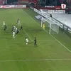 Primul gol marcat de Raul Opruț în FC Hermannstadt - Dinamo (FOTO: captură Prima Sport 1)