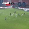 Al doilea gol marcat de Raul Opruț în FC Hermannstadt - Dinamo (FOTO: captură Prima Sport 1)