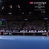 Novak Djokovic, aproape de descalificare la Australian Open Foto captura ecran eurosport .jpg