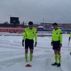 Arbitrul din Turcia a verificat gazonul, deși zăpada avea 30 de centimetri