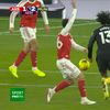 Golul marcat de Patrick Dorgu în meciul Arsenal - Manchester United 2-3. Foto. Captură sport.ro