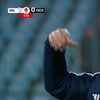 Reacția lui Balint la golul lui Nuno Pedro