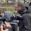 Incident la Spitalul Județean Timișoara, unde sunt internați trei suporteri PAOK FOTO Captură video Digi 24