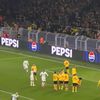 Golul marcat de Federico Dimarco în meciul Borussia Dortmund - Inter 0-2. Foto: Captură Prima Sport 2