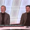 Mihai Stoica si Victor Angelescu in studioul Prima Sport