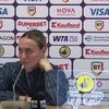Ana Bogdan, în lacrimi după eliminarea de la WTA Cluj-Napoca. FOTO: captură YouTube - Transylvania Open