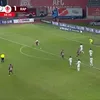 Penalty-ul ratat de Alex Dobre în meciul Hermannstadt - Rapid. Foto: captură/Prima Sport 1