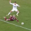 Penalty-ul ratat de Alex Dobre în meciul Hermannstadt - Rapid. Foto: captură/Prima Sport 1
