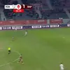 Golul lui Constantin Grameni în Hermannstadt - Rapid. Foto: captură/Prima Sport 1