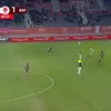 Golul lui Constantin Grameni în Hermannstadt - Rapid. Foto: captură/Prima Sport 1