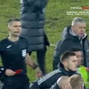 Bergodi a sărit la bătaie la finalul partidei / foto: capturi Prima Sport