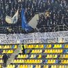 Banner al fanilor olteni la Dinamo - Universitatea Craiova (FOTO: Theodor Jumătate / GOLAZO.ro)